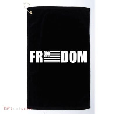 Freedom American Flag Golf Towel