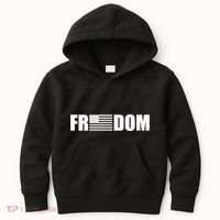 Freedom American Flag Kids Hoodie thumb 0