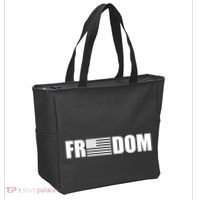 Freedom American Flag Tote Bag thumb 2