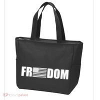 Freedom American Flag Tote Bag thumb 3