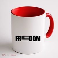 Freedom American Flag Coffee Mug thumb 1