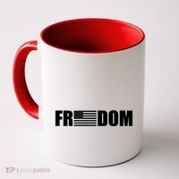 Freedom American Flag Coffee Mug thumb 0