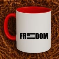 Freedom American Flag Coffee Mug thumb 2