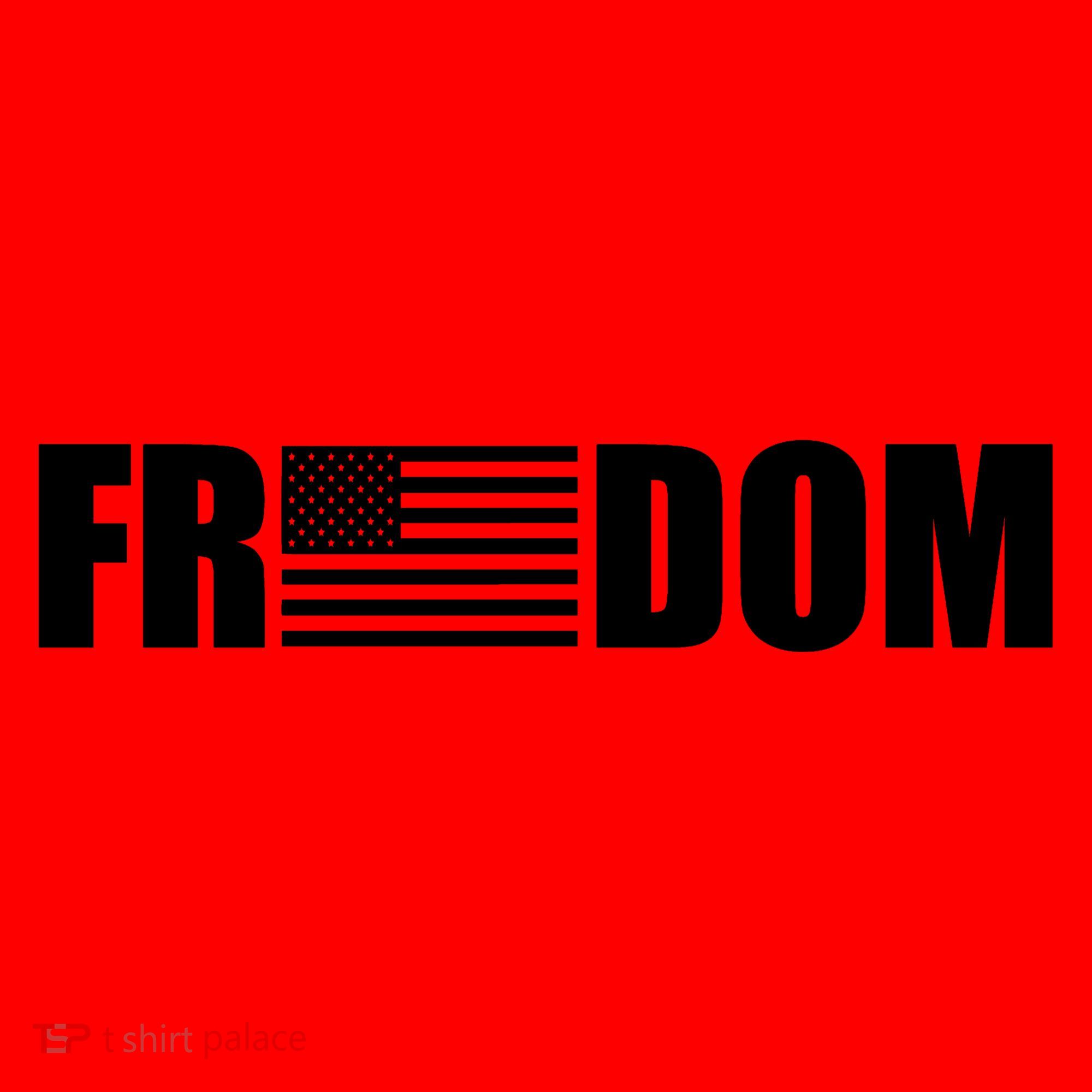 Freedom American Flag Coffee Mug