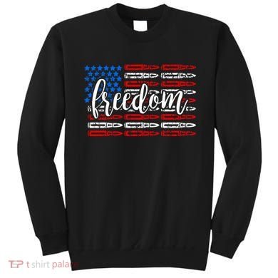 Freedom Bullet USA American Flag Sweatshirt
