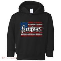 Freedom Bullet USA American Flag Toddler Hoodie thumb 0