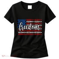 Freedom Bullet USA American Flag Women's T-Shirt thumb 0