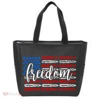 Freedom Bullet USA American Flag Tote Bag thumb 0