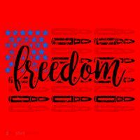 Freedom Bullet USA American Flag Santa Hat thumb 1