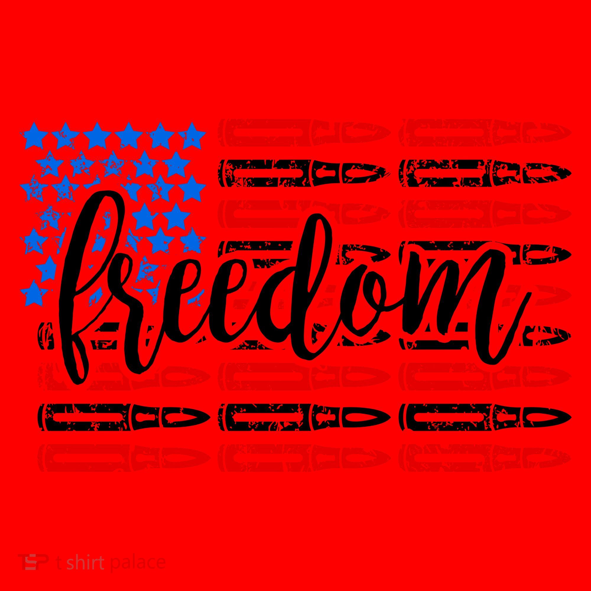 Freedom Bullet USA American Flag Santa Hat