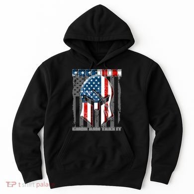 Freedom Come And Take It Gladiator US Flag Hoodie