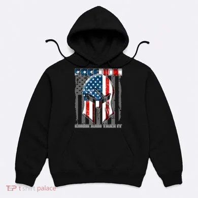 Freedom Come And Take It Gladiator US Flag Hoodie