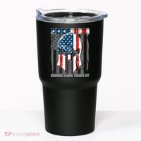 Freedom Come And Take It Gladiator US Flag Tumbler thumb 0