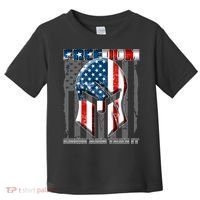 Freedom Come And Take It Gladiator US Flag Toddler T-Shirt thumb 0