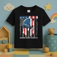 Freedom Come And Take It Gladiator US Flag Toddler T-Shirt thumb 3