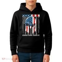 Freedom Come And Take It Gladiator US Flag Kids Hoodie thumb 4