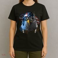 Freedom Fighter Bald American Eagle T-Shirt thumb 4