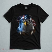 Freedom Fighter Bald American Eagle T-Shirt thumb 5