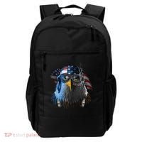 Freedom Fighter Bald American Eagle Backpack thumb 0