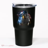 Freedom Fighter Bald American Eagle Tumbler thumb 0