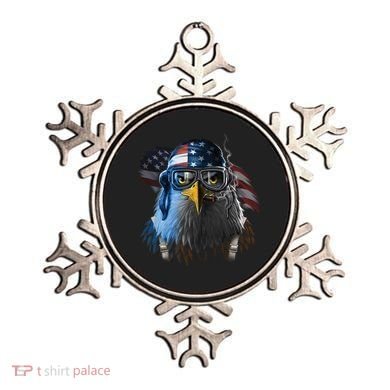 Freedom Fighter Bald American Eagle Ornament
