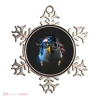 Freedom Fighter Bald American Eagle Ornament