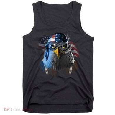 Freedom Fighter Bald American Eagle Tank Top