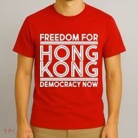Freedom For Hong Kong Democracy Now T-Shirt thumb 3