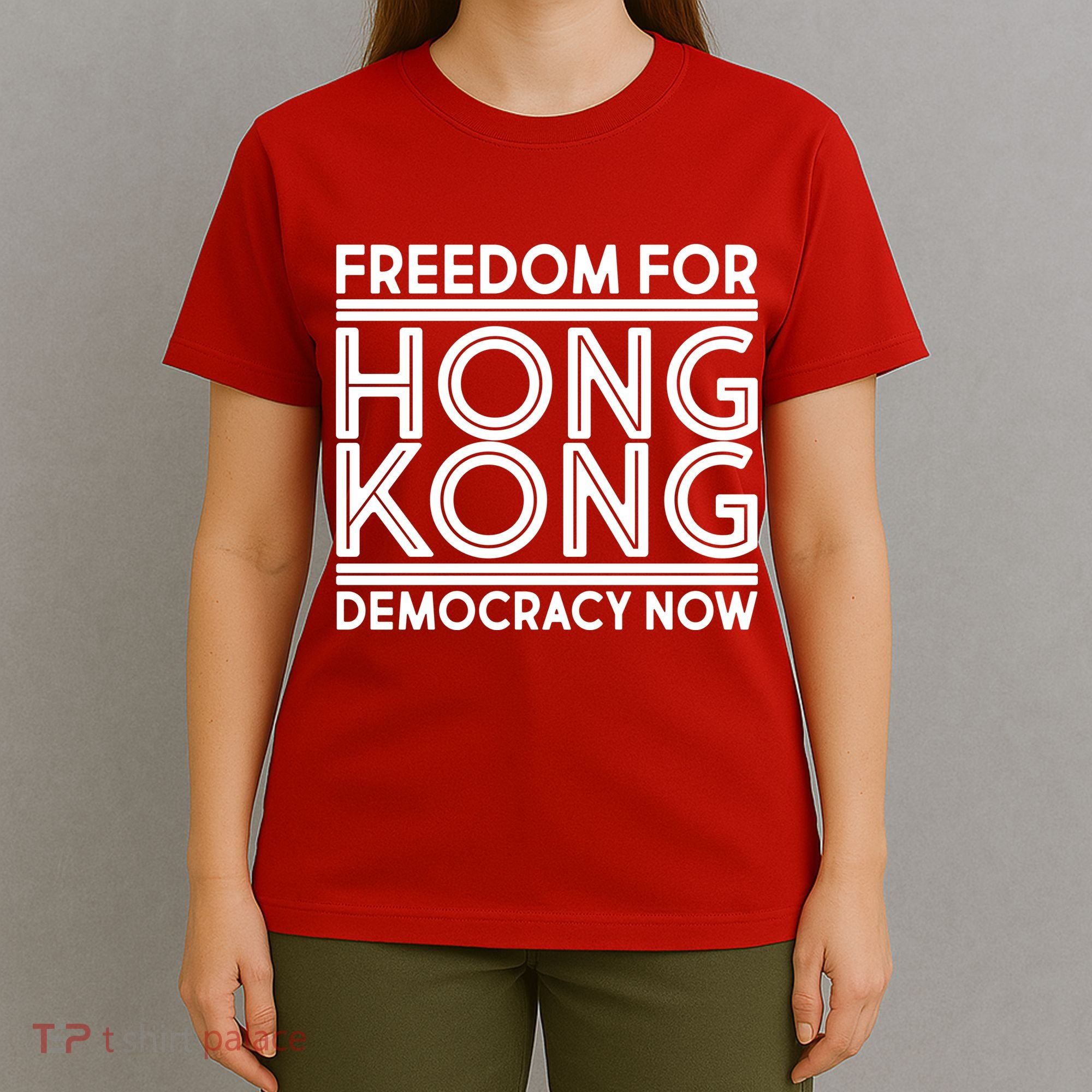 Freedom For Hong Kong Democracy Now T-Shirt