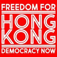 Freedom For Hong Kong Democracy Now Ornament thumb 1