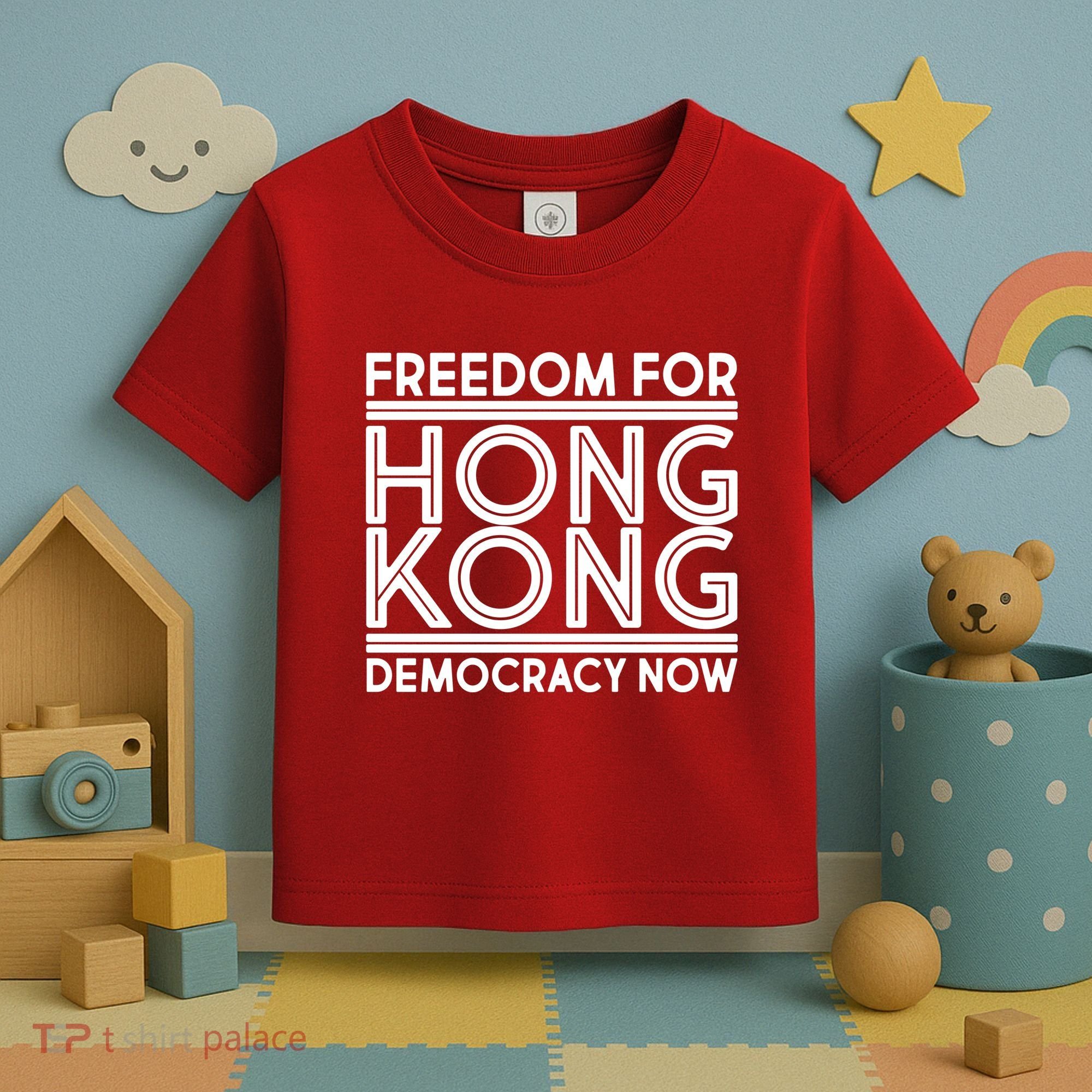 Freedom For Hong Kong Democracy Now Toddler T-Shirt