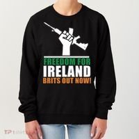 Freedom For Ireland Brits Out Now Women's Sweatshirt thumb 0