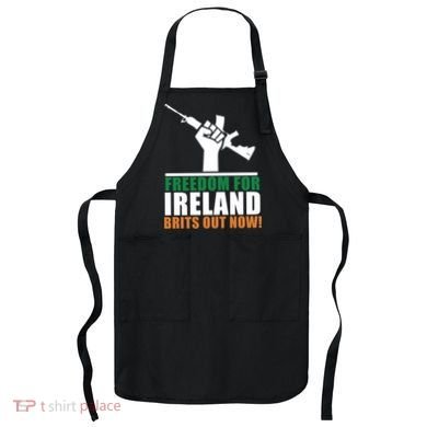 Freedom For Ireland Brits Out Now Apron