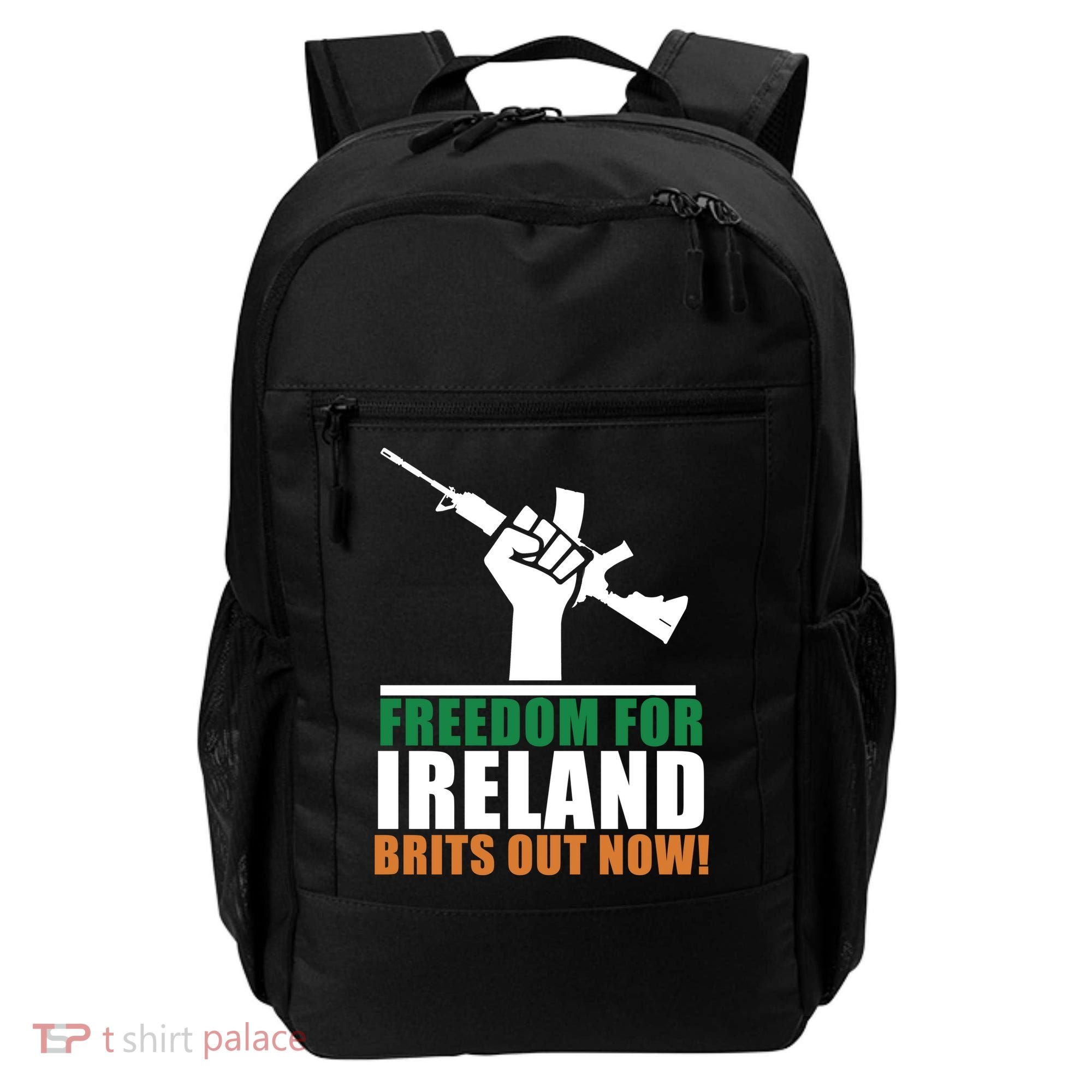 Freedom For Ireland Brits Out Now Backpack
