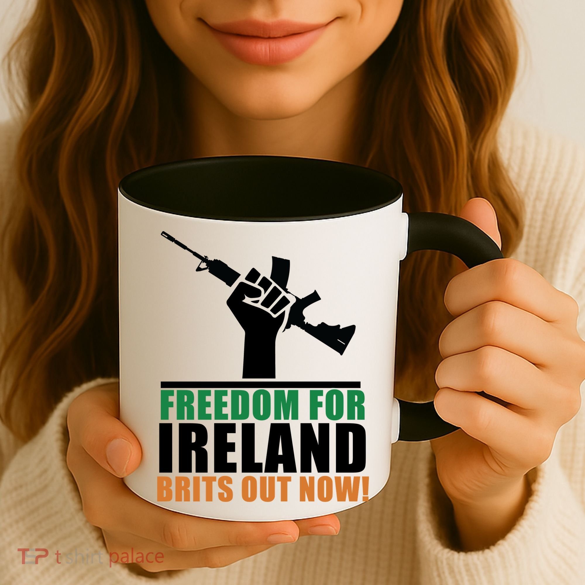 Freedom For Ireland Brits Out Now Coffee Mug