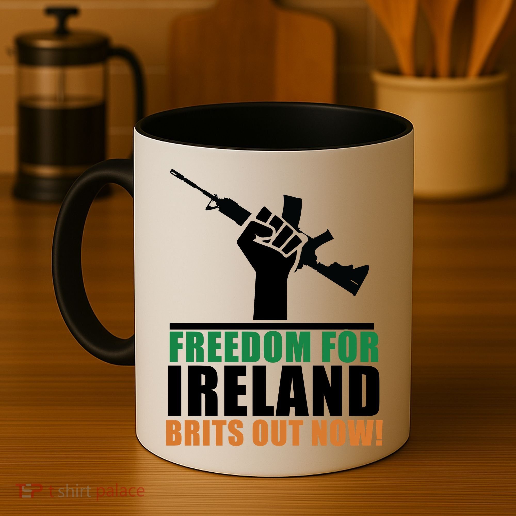 Freedom For Ireland Brits Out Now Coffee Mug