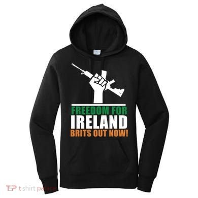 Freedom For Ireland Brits Out Now Women's Hoodie