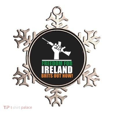 Freedom For Ireland Brits Out Now Ornament