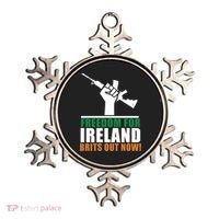 Freedom For Ireland Brits Out Now Ornament thumb 0