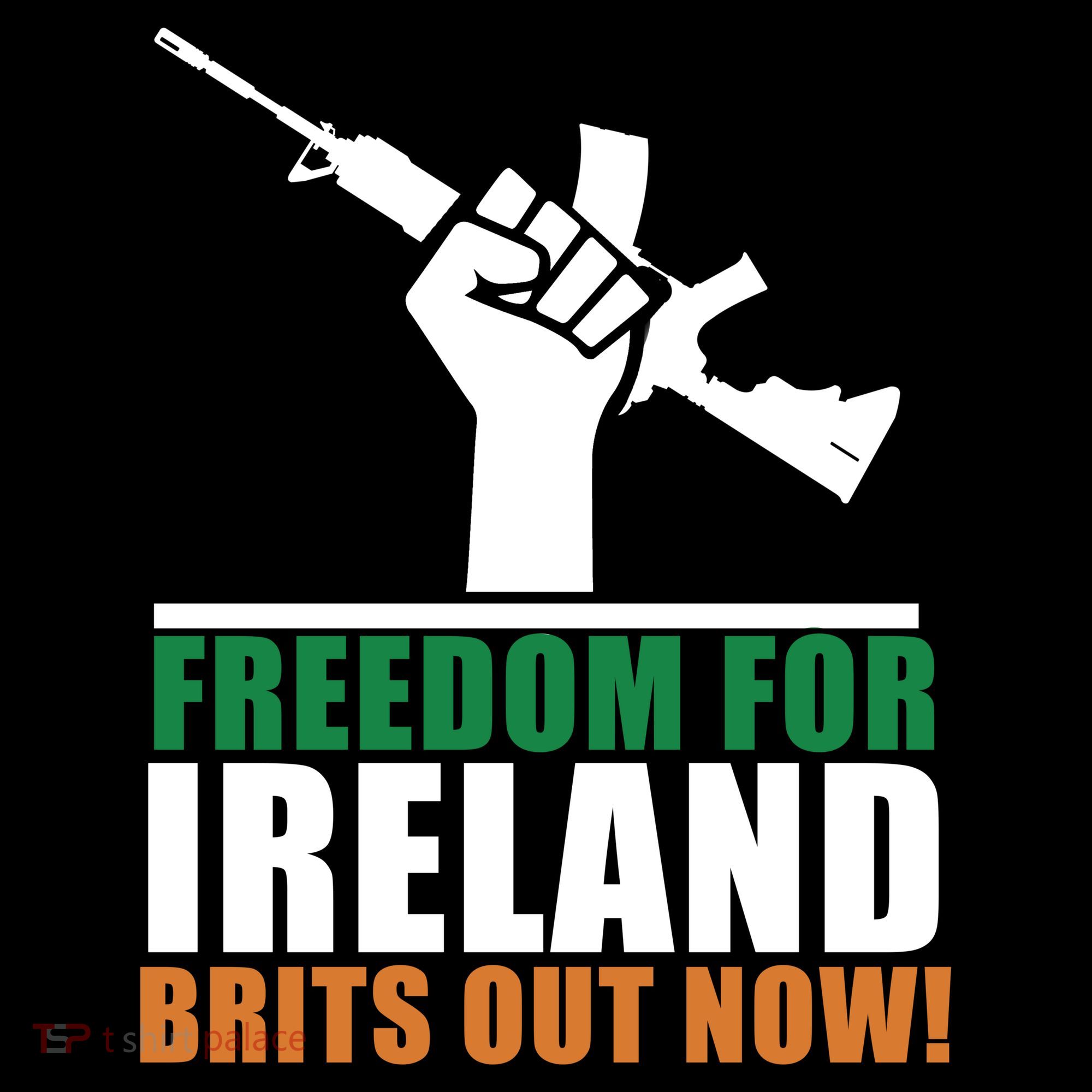 Freedom For Ireland Brits Out Now Ornament