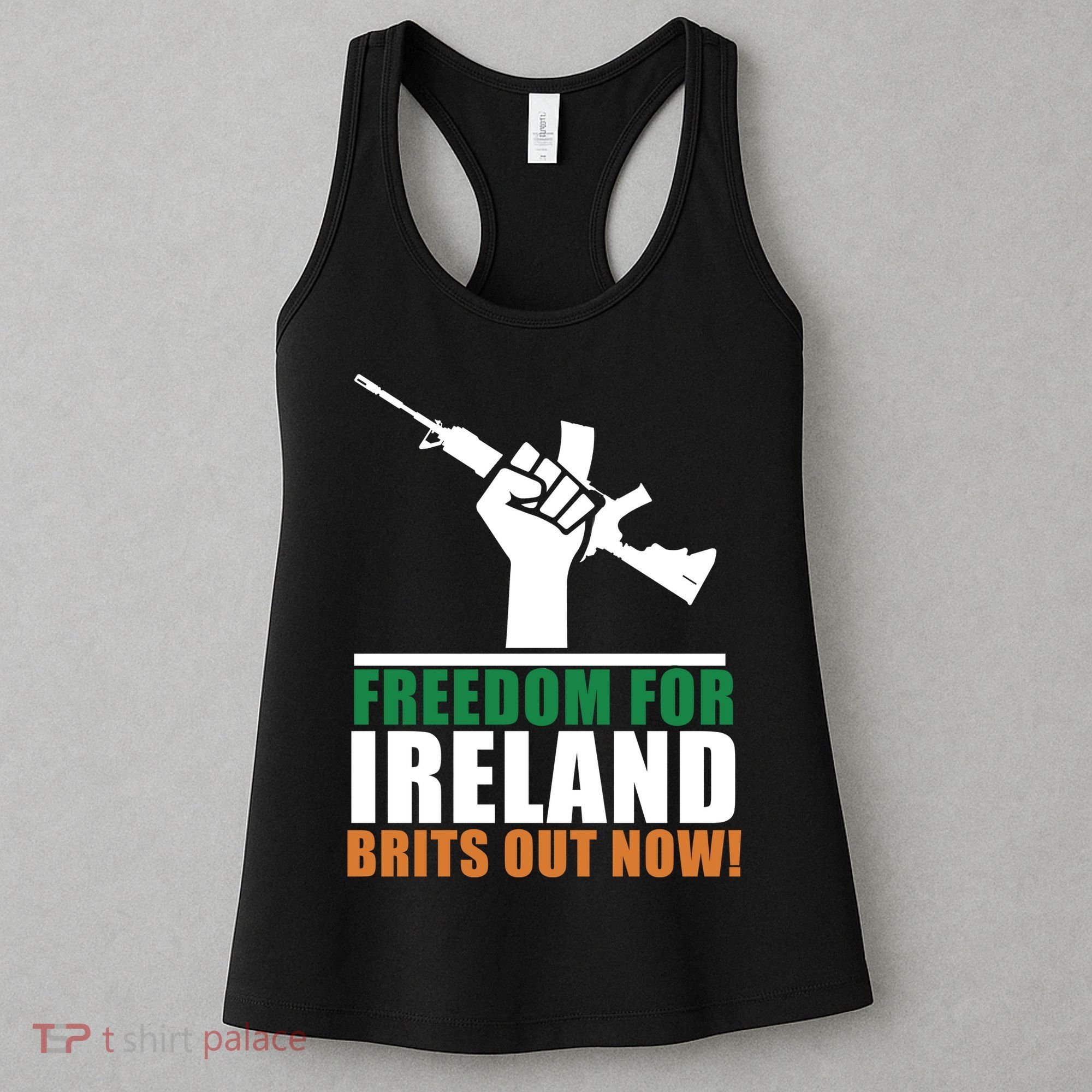 Freedom For Ireland Brits Out Now Women's Tank Top