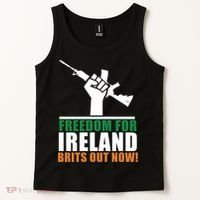 Freedom For Ireland Brits Out Now Tank Top thumb 2