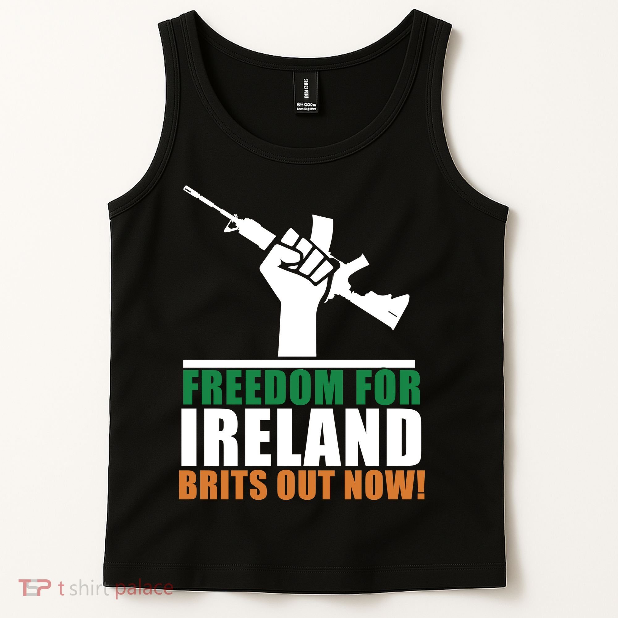 Freedom For Ireland Brits Out Now Tank Top