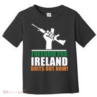 Freedom For Ireland Brits Out Now Toddler T-Shirt thumb 0