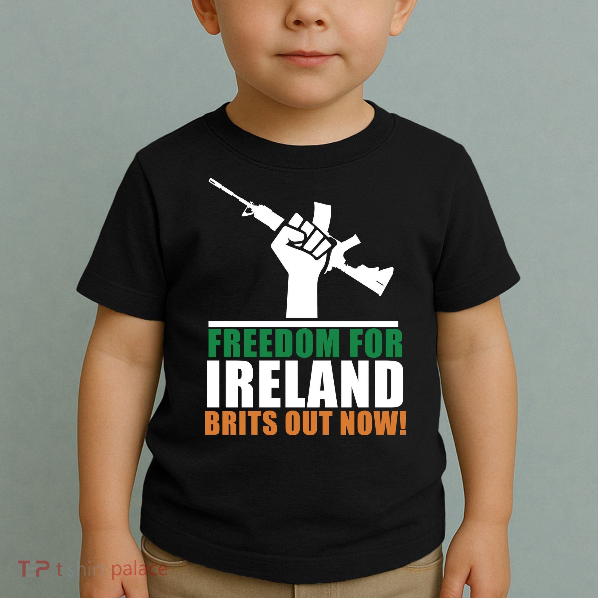 Freedom For Ireland Brits Out Now Toddler T-Shirt