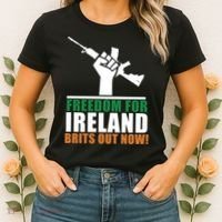 Freedom For Ireland Brits Out Now Women's T-Shirt thumb 2
