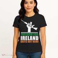 Freedom For Ireland Brits Out Now Women's T-Shirt thumb 4