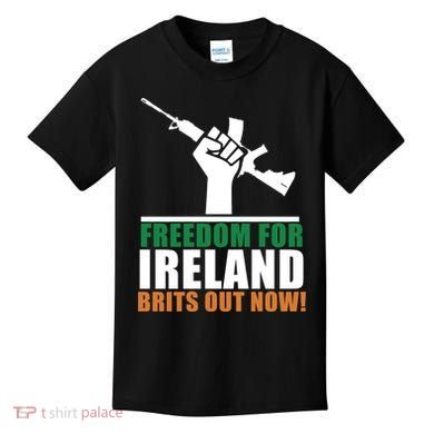 Freedom For Ireland Brits Out Now Kids T-Shirt