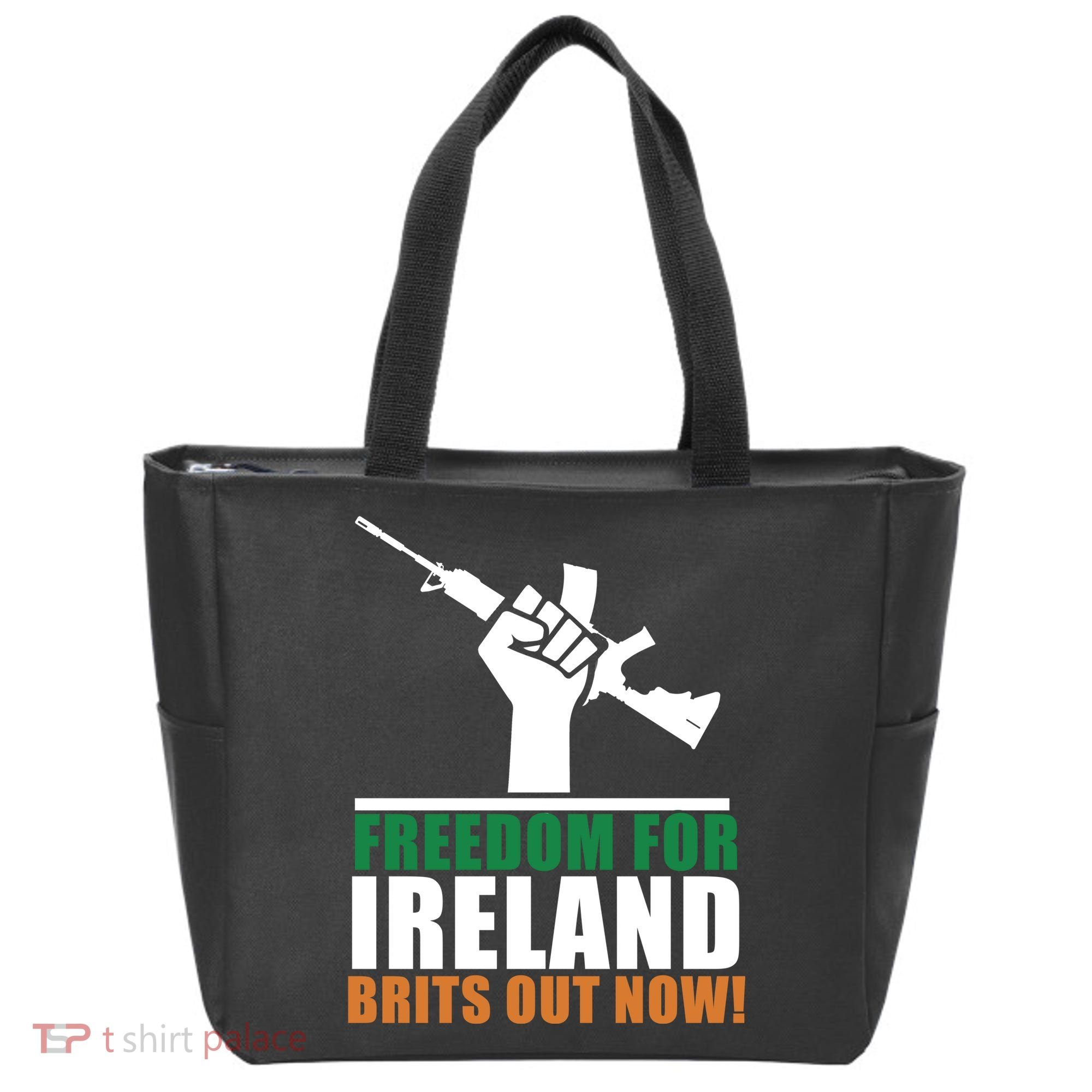 Freedom For Ireland Brits Out Now Tote Bag