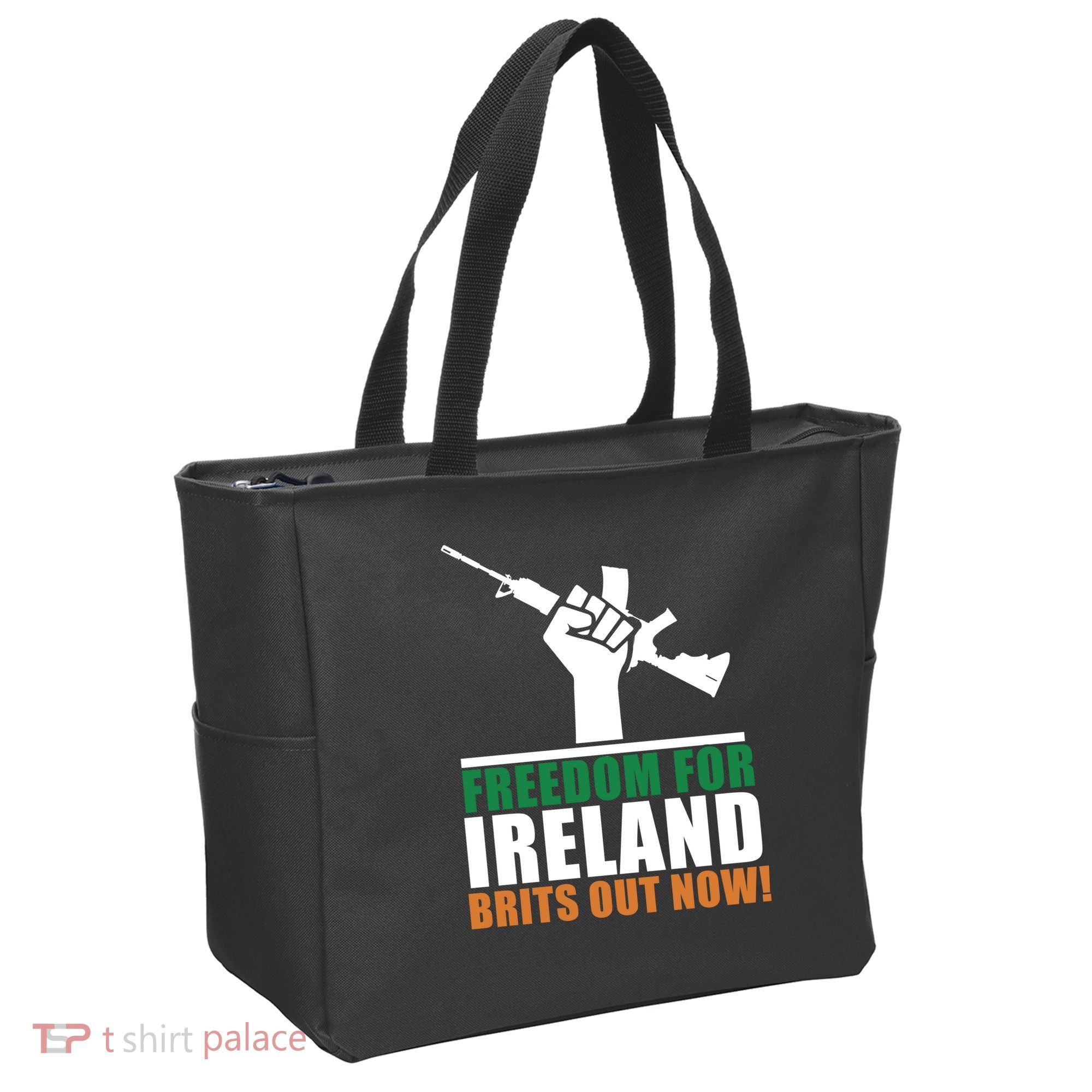 Freedom For Ireland Brits Out Now Tote Bag
